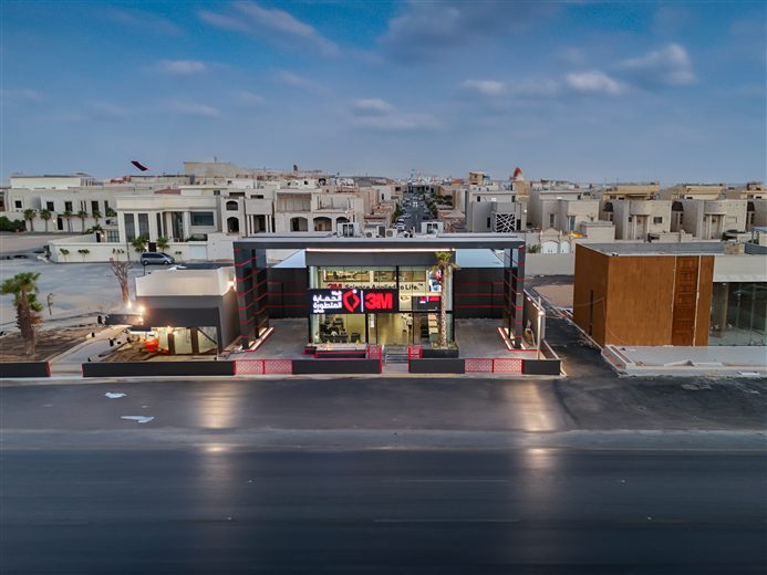 منظر جوي لمرافق مجموعة الحماية المتطورة APCO Group